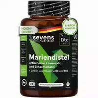 Sevens Nutrition Mariendistel, Artischocke & Löwenzahn Komplex Kapseln