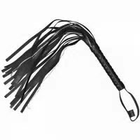 Sex & Mischief Whip Flogger Mit Strasssteinen 60,5 Cm