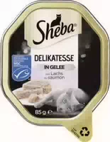 Sheba Delikatesse in Gelee mit Lachs