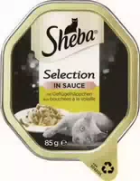 Sheba Selection in Sauce mit Geflügelhäppchen