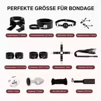 Yicoco 12 Teilig Bdsm Bondage Set Fesselset 1 st