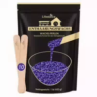 Lifestance Waxing Perlen Wachsperlen Kamille 450 g