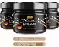 Shilajit Mumijo Himalaya – Laborgeprüft in Deutschland, Qualitätszertifikat – Raibu