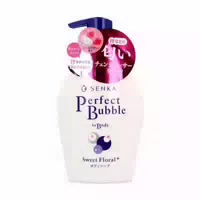 Shiseido Senka Perfect Bubble For Body Sweet Floral Pump 500ml