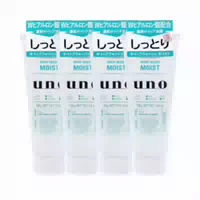 Shiseido Uno Whip Wash Moist 130 4pcs Set