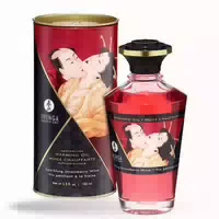 Shunga Intimate Kisses Öl Sekt Erdbeer
