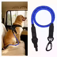 Sicherheitsgurt Hund Auto Karabiner Klein Mittel Groß Blau 1 st