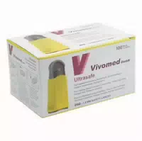 Sicherheitslanzetten Ultrasafe 26g 0 45x1 8mm Gelb 100 St