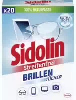 Sidolin Streifenfrei Brillentücher Extra Soft