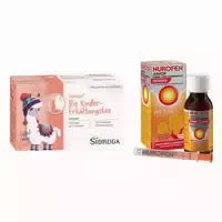 Sidroga Bio Kinder Erkältungstee Nurofen Junior Fieber & Schm