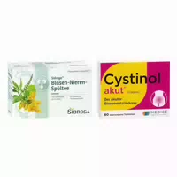 Sidroga Blasen Nieren Spültee Cystinol Akut Dragees