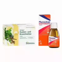 Sidroga Husten und Bronchialtee Mucosolvan Hustensaft