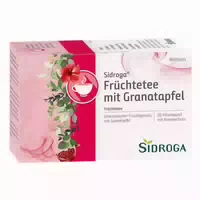 Sidroga Wellness Früchtetee mit Granatapfel Filterb