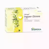 Sidroga Wellness Ingwer Zitrone Tee Filterbeutel 20x2 0 G Tee