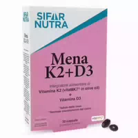Sifar Nutra Mena K2 D3 – Vitamin K2 Mk 7 100 Μg in Olivenöl Vitamin D3 1000 I E