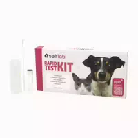 Selflab Schnelltest Infektiöse Hepatitis bei Hunden Rubarth Krankheit Antigen