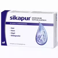 Sikapur Kieselsäure Softgel Mit Biotin 90 St Kapseln