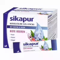 Sikapur Kieselsäure Gel Sticks Rote Beeren 30 St