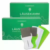 Silberkraft Läusekamm Set