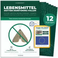 Silberkraft Lebensmittelmottenfallen Inkl Gratis E Book