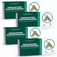 Silberkraft Mehlmottenschlupfwespen