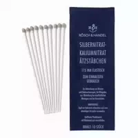 Silbernitrat Kaliumnitr Ätzstäb Ätzstift 115mm Elastisch