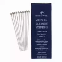 Silbernitrat Kaliumnitr Ã¤tzstã¤b Ã¤tzstift 115mm Elastisch