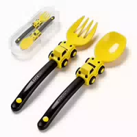 Silikon Baby Besteck 2 Teilig mit Aufbewahrungsbox 1 st