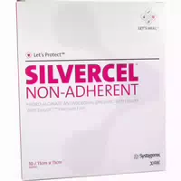 Silvercel Non Adherent Kompressen 11x11 Cm 10 St Kompressen