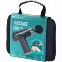 Silvergear Massage Gun Pro – Massagepistole mit 6 Geschwindigkeitsstufen und 4 Aufsätzen