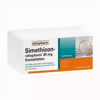 Simethicon Ratiopharm 85mg 20 St Kautabletten