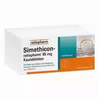 Simethicon Ratiopharm 85 mg Kautabletten: Lindern Eﬀektiv Blähungen und Unangenehme Völlegefühle