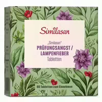 Similasan Tabletten gegen Lampenfieber