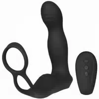 Sinful Sinful Come Hither Prostatavibrator mit Penisring Schwarz