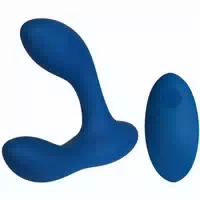 Sinful Comfort Business Blue Ferngesteuerter Prostata Vibrator 11 Cm