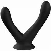 Sinful Sinful Double Joy Silikon Doppeldildo Schwarz