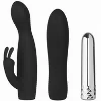 Sinful Double Trouble Rabbit Und Wand Bullet Vibrator Set