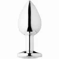 Sinful Jewel Metall Analplug Klein 7 Cm
