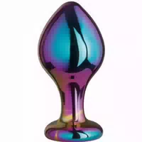 Sinful Rainbow Analplug Aus Glas 9 Cm