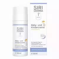 Siriderma Baby Und Kindercreme Ohne Duftstoffe Für Die Sensible, Schuppende Baby Und Kinderhaut