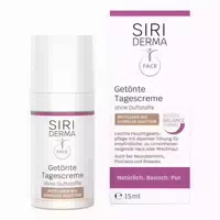 Siriderma Getönte Tagescreme Mittel Bis Dunkel