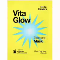 Its Skin Dr Savers Vita Glow Tuchmaske