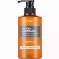 Kundal Honey & Macadamia Pure Body Wash 500ml Cherry Blossom