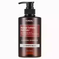 Kundal Natural Caffeine Anti Haarausfall Shampoo White Musk 500 ml