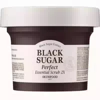 Skinfood Black Sugar Perfect Scrub Mask – Peelingmaske mit Schwarzem Zucker & Pflegeölen