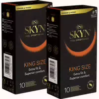 «king Size» Latexfreie Kondome 1x Kamyra Unique Pull 63 Kondome 63 st