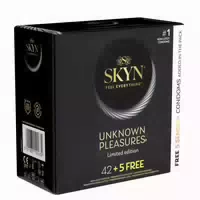 Kondom Mix „unknown Pleasures 42 5free“, Latexfrei