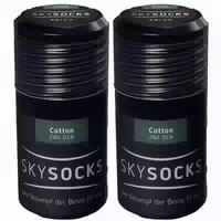 Skysocks Cotton 280den Ad Gr 42 43 Black
