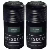 Skysocks Cotton 280den Ad Gr 44 45 Black