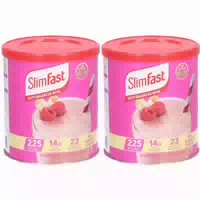 Slimfast Milchshake Pulver Himbeere & Weiße Schokolade